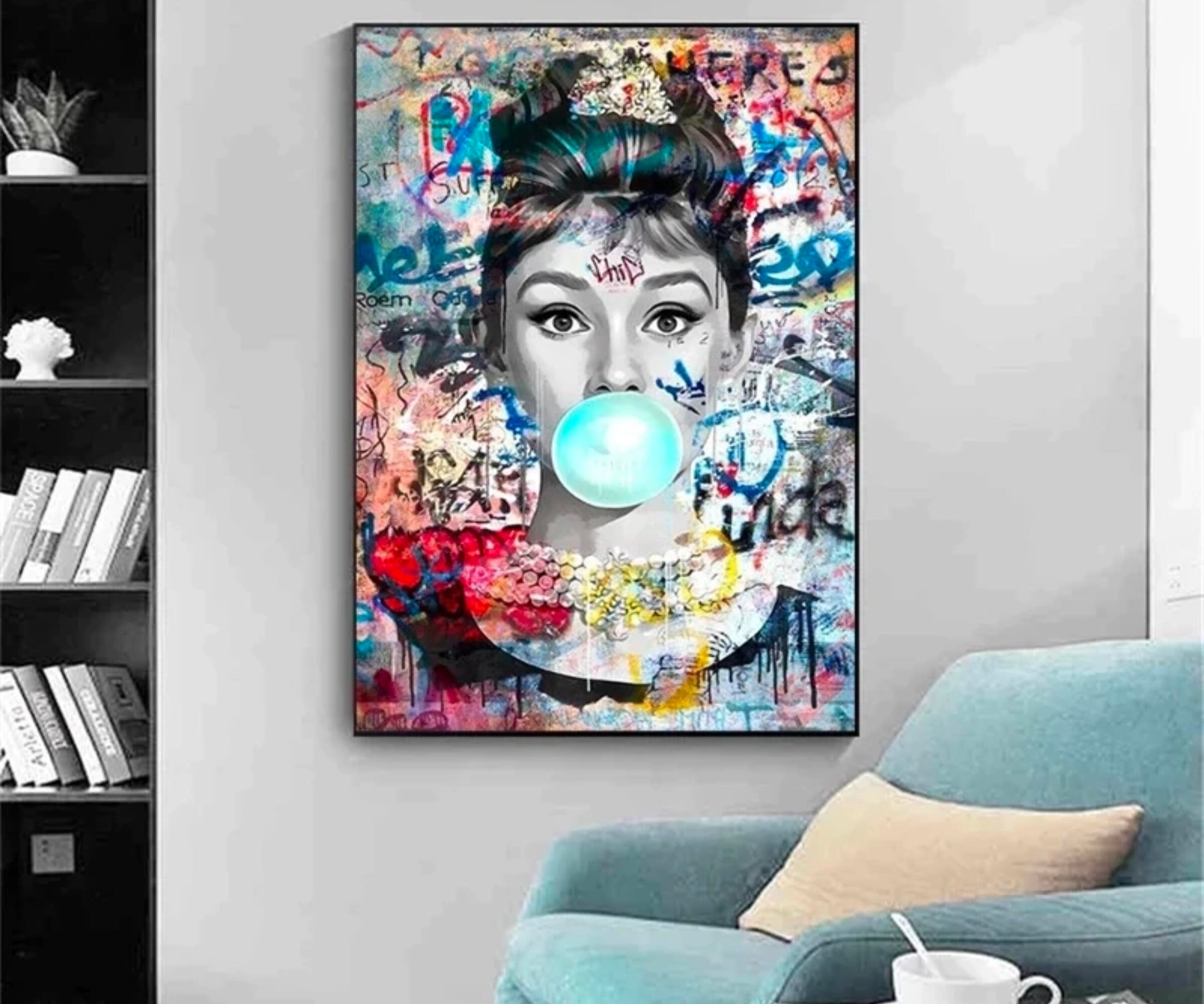 Graffiti Pop Art Modern Pop Art Unique Paint Cool Etsy UK