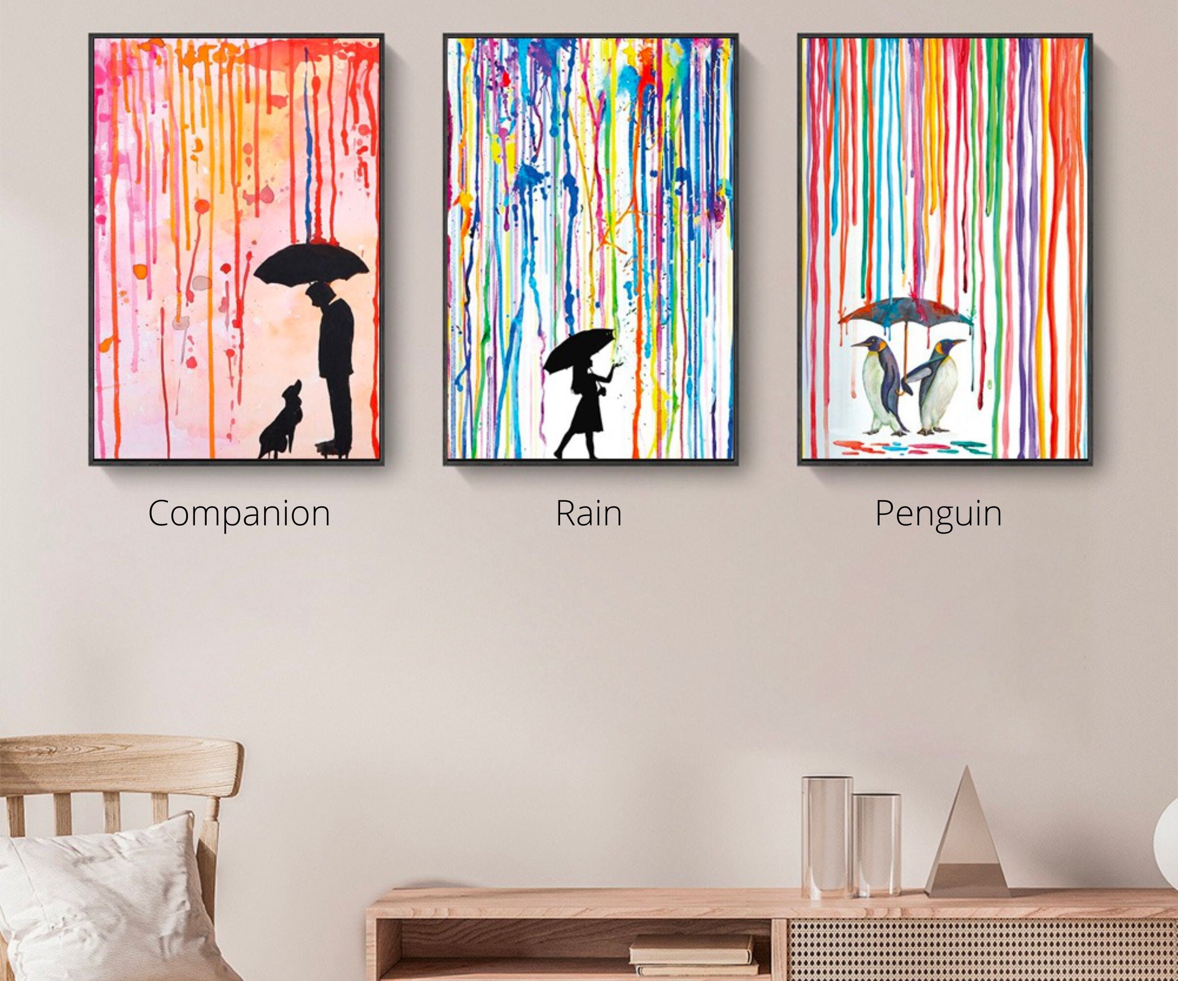 Love Graffiti, Modern Pop Art, Unique Paint , Cool Painting, Colourful Paint, Drawing, Peace Canvas,