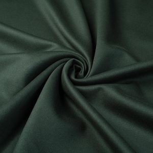 Coat Cashmere Wool Italian Fabric Double-Sided Navy Blue Or Green Cashmere 59&quot; (150 cm) Wide 450 GSM