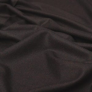 Italian Merino Wool Suiting Fabric | Bird’s Eye Weave | Luxury Tailoring Material | Blazer Skirt Dress Trousers Sewing Fabric image 4