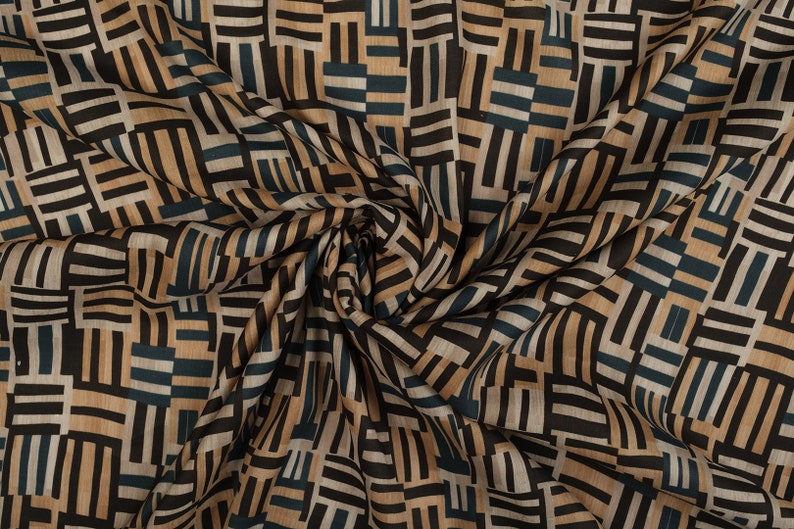 SILK WOOL Designer Fabric Made in Italy / High Quality Italian Etsy