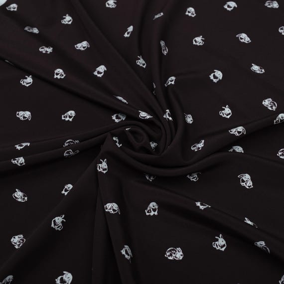 Italian Silk Fabric by the Yard / Meter Designer Fabric 100% Crepe de Chine Premium Quality Silk For Clothes & Craft 140 cm (55") Wide