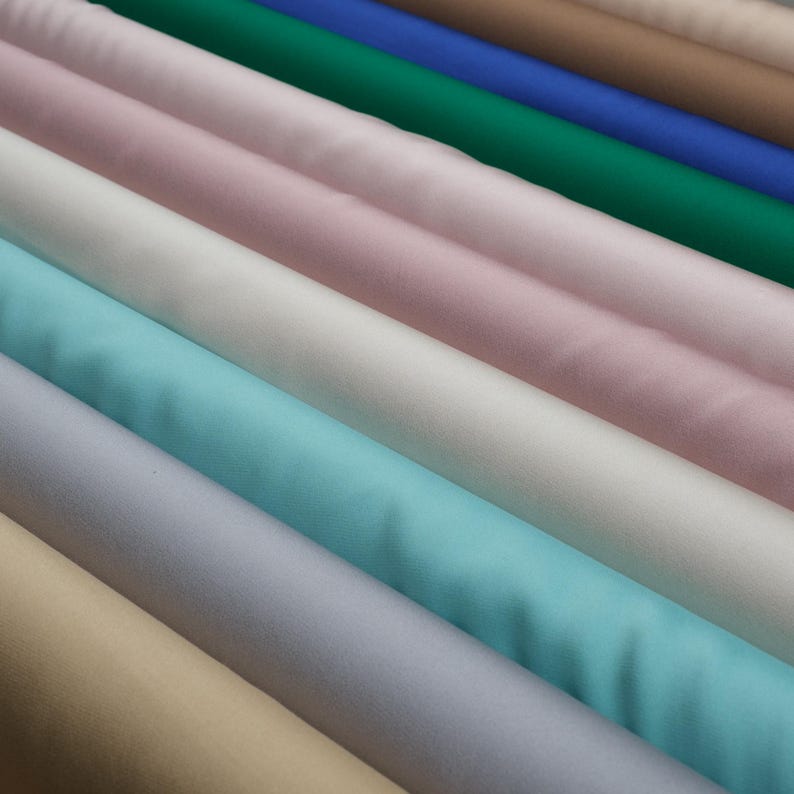 Pallet colors crepe fabric