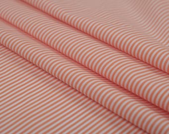 Fabric by The Yard Striped Cotton Designer Fabric Italian Fashion Cotton High Quality Cotton Popline For Clothing Craft Home Decore Fabric