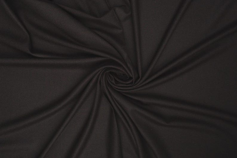 Italian Merino Wool Suiting Fabric | Bird’s Eye Weave | Luxury Tailoring Material | Blazer Skirt Dress Trousers Sewing Fabric image 9