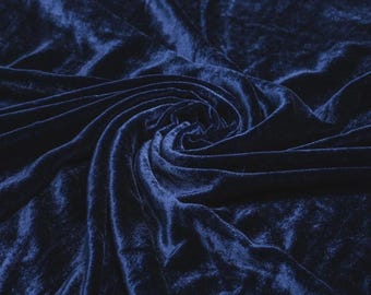 Italian Silk Velvet Fabric Designer Luxury Silk Price For One Meter (1,1 Yard) 55” Wide (140 cm) Velvet Silk Fabric For Clothes & Craft