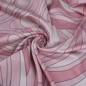 Designer Italian Silk Fabric By the Yard 100% Pure Mulberry Silk High Quality Italian Silk 55" (140 cm) Wide Luxury Silk for Sewing & Craft