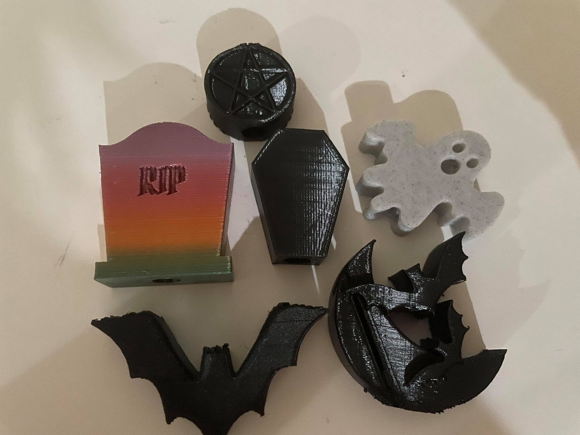 3D Printed Straw Toppers Etsy