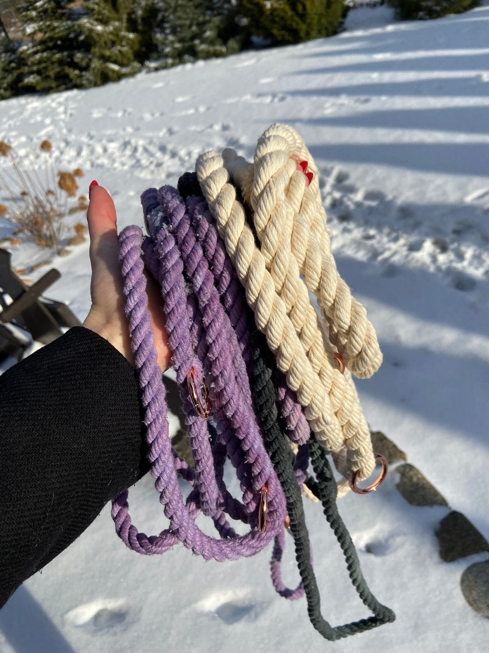 String Leash angel angel Rope Leash Etsy