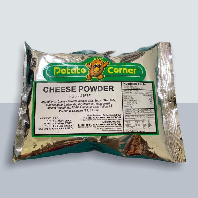 Potato Corner Seasoning Powder Cheese Sour Cream BBQ Etsy