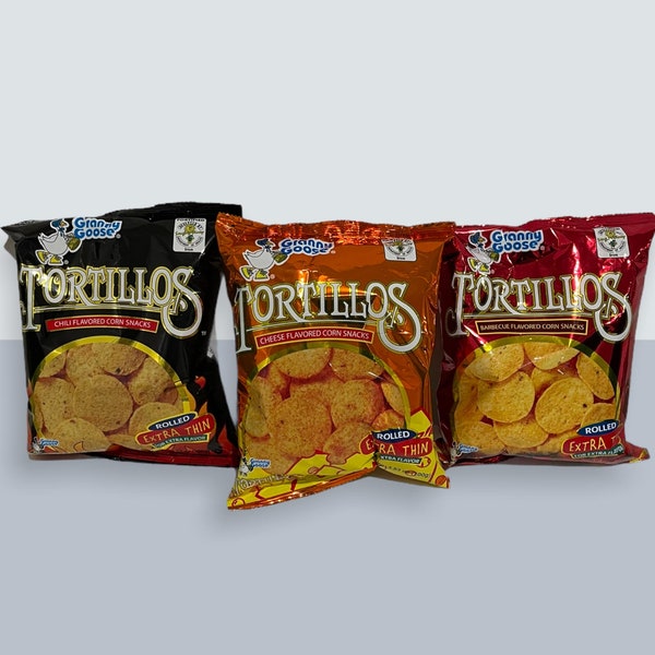 Tortillos Chips Granny Goose | 100g | Corn Chips | Filipino Authentic Food | Made in Philippines