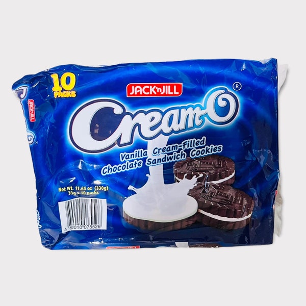 Cream-O Sandwich Cookies | Vanilla | Chocolate | 1 bag = 10 packs | Cookies | Pastry | Pastries | Filipino Foods | Made in Philippines