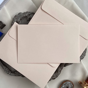 Blush RSVP Envelope - 90x145mm