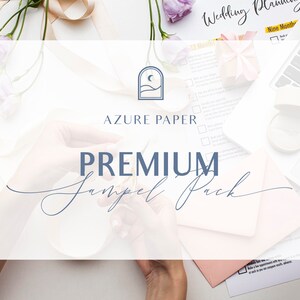 Premium proefpakket huwelijksuitnodiging - internationale verzendkosten