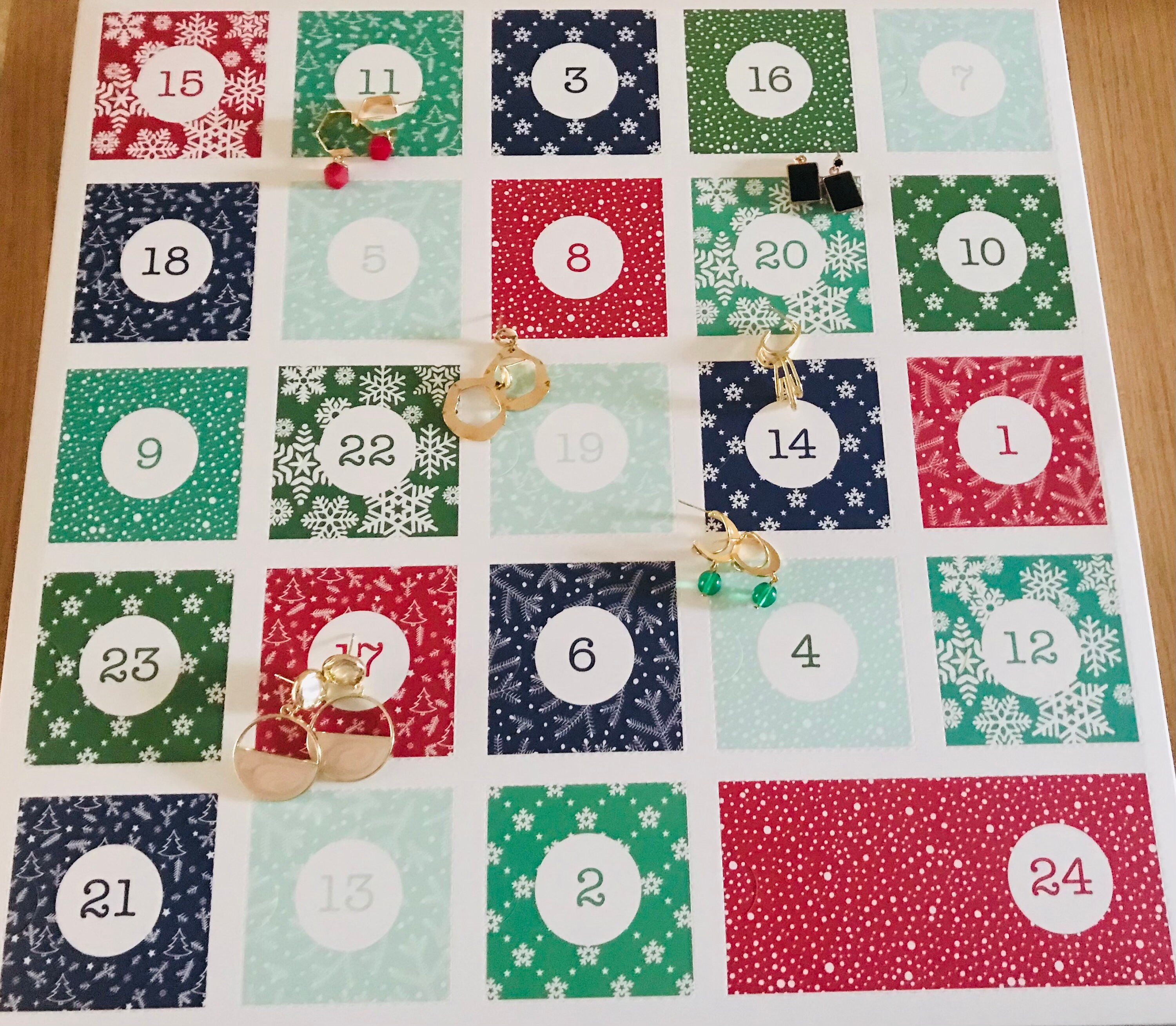 Adult Advent Calendar/ Jewellery Advent Calendar/ Unique Advent