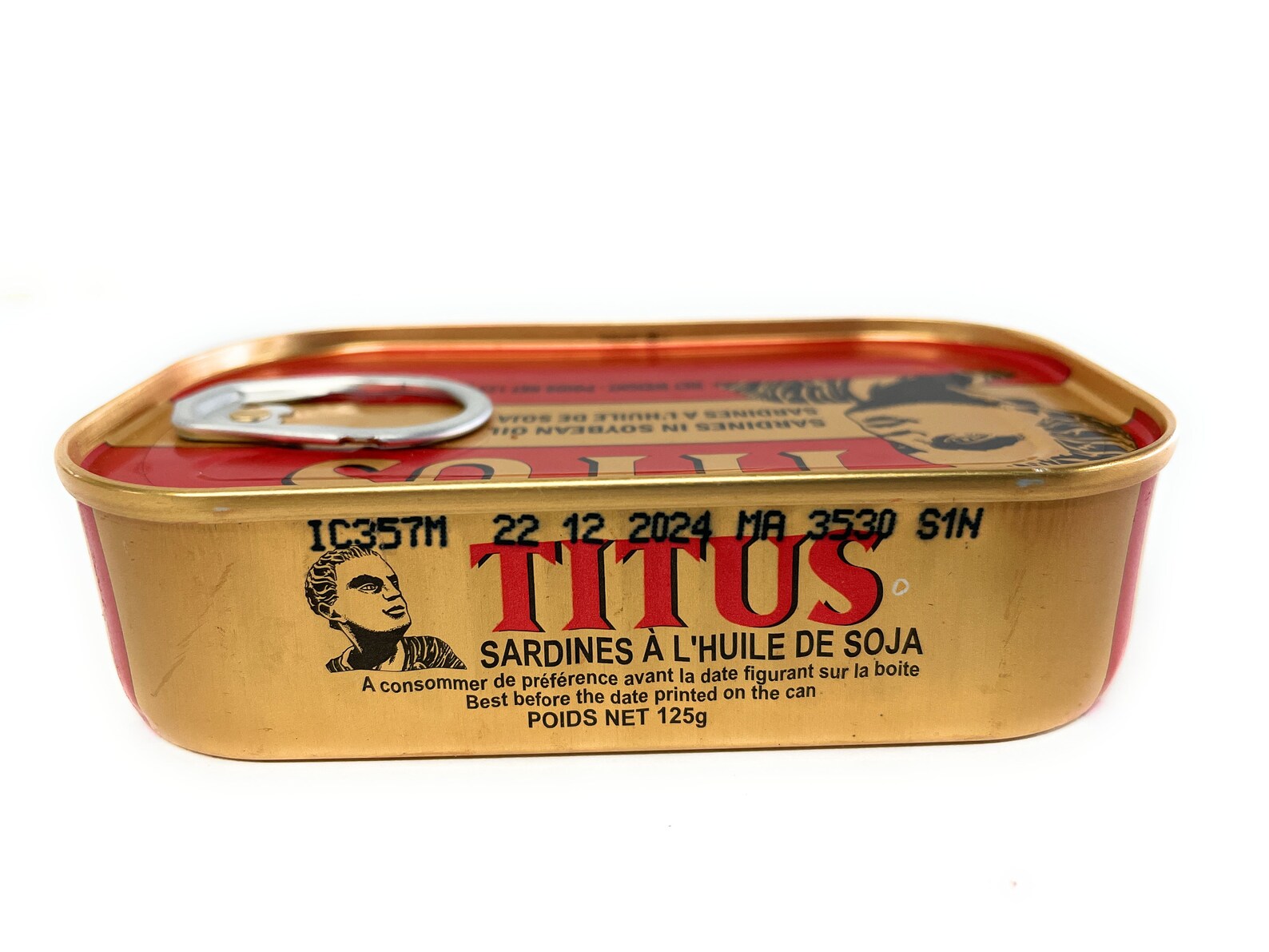 Titus Sardines in Soybean oil 125g Pack of 10 Etsy