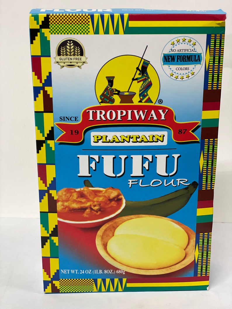 Tropiway Plantain Fufu Flour 24oz Pack of 3 Etsy