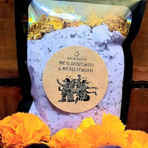 Mictlantecuhtli & Mictecacihuatl Aztec Gods of The Underworld Bath Salt