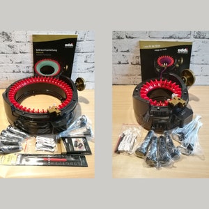 Dubbele set Addi Express Professional, Addi Express Kingsize, cadeaus voor breiers, doe-het-zelf breiset