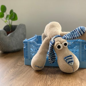 Häkelhund - Häkelwelpe - Hundehäkeln - Amigurumi Hund