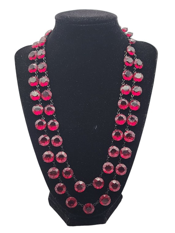 Riviere Cherry Red Necklace