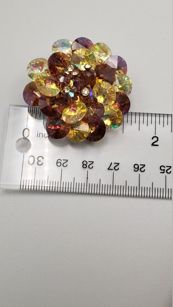 Vintage Rivoli Brooch - Gem