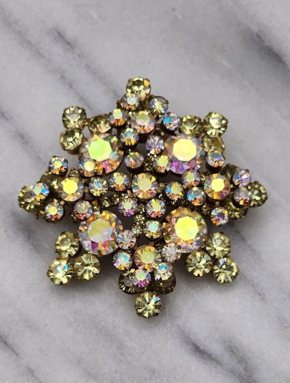 Juliana DeLizza And Elster Large Star Brooch