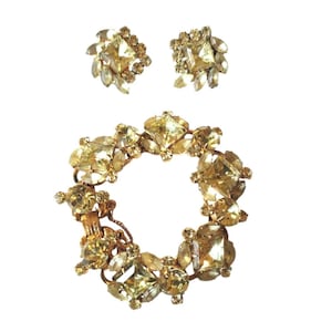 Juliana DeLizza And Elster Jonquil Bracelet and Earrings Set