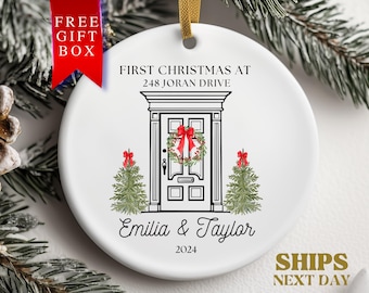 Custom New Home Ornament New Home Christmas Ornaments New Home Keepsake New house ornament Christmas Ornament New House First Christmas Home