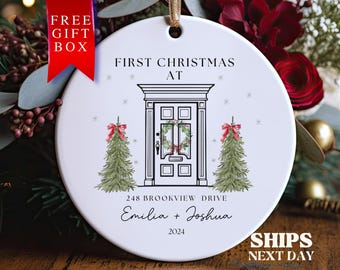 Custom New Home Ornament New Home Christmas Ornaments New Home Keepsake New house ornament Christmas Ornament New House First Christmas Home
