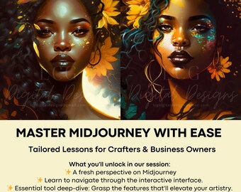 Master Midjourney with Ease: Tailored Lessons for Crafters & Business Owners – Dive into AI Art Confidently! | Midjourney Basics - Coaching