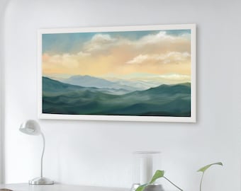 Blue Ridge Mountains | Blue Ridge Parkway | North Carolina Art | Landscape Painting | Fine Art Print