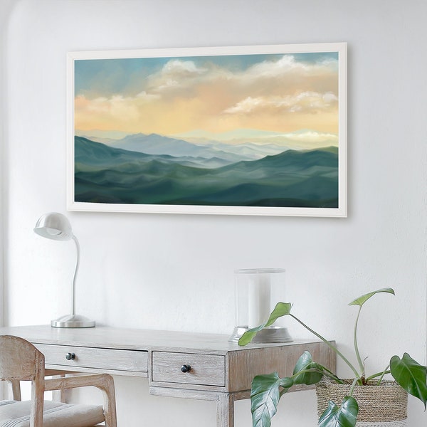 Blue Ridge Mountains | Blue Ridge Parkway | North Carolina Art | Landscape Painting | Fine Art Print