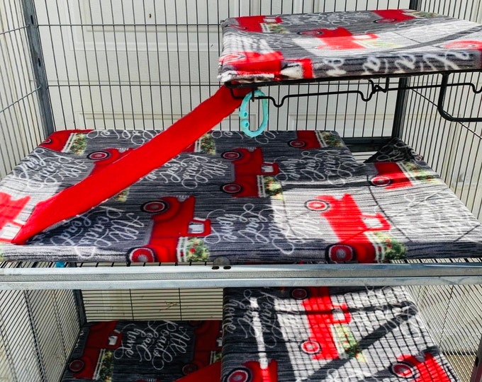 Double Critter/ferret Nation Cage Liner Set Etsy