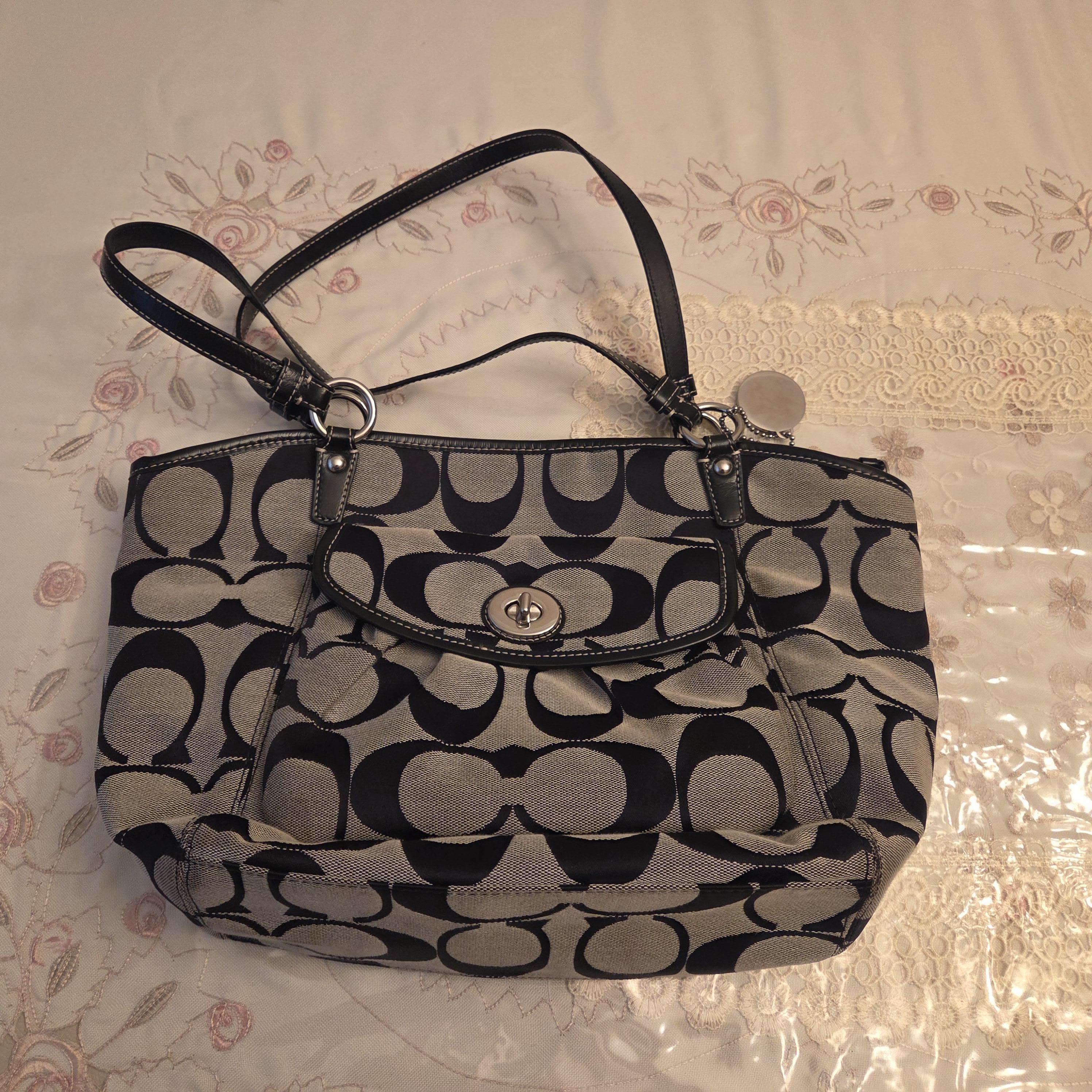 Coach Signature Bag Black - Etsy
