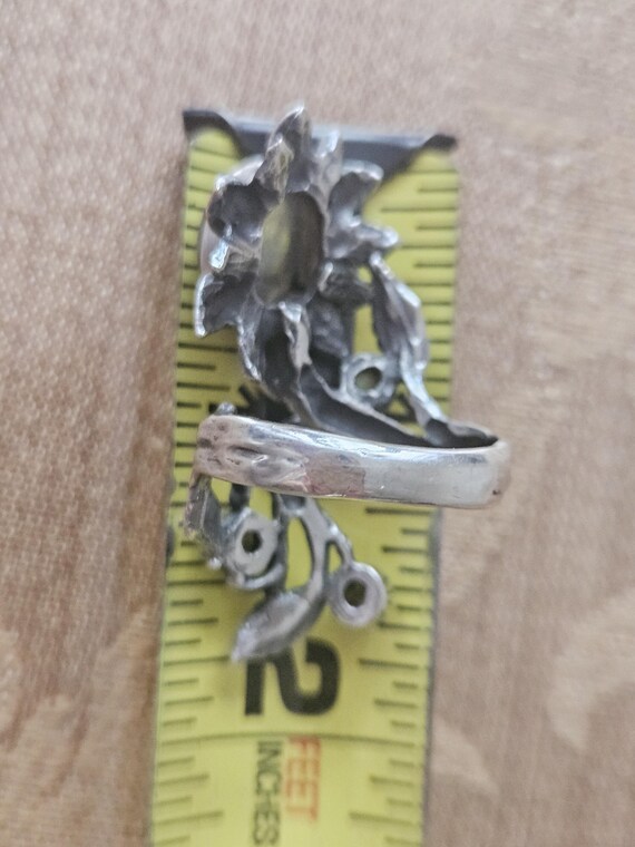 Sterling Silver Statement Ring - image 7