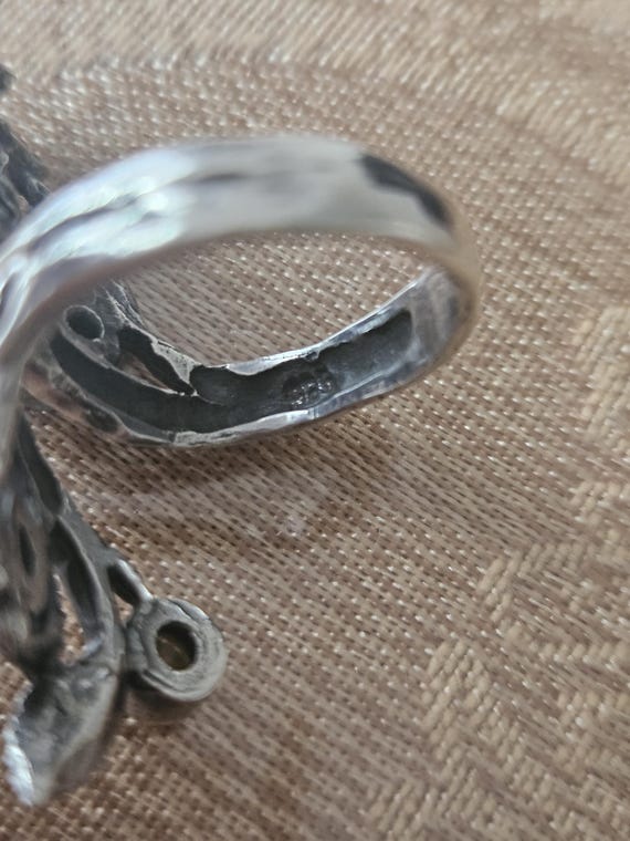 Sterling Silver Statement Ring - image 4