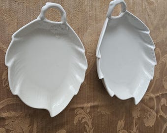 Royal Copenhagen from Denmark Leaf Serving Bowls