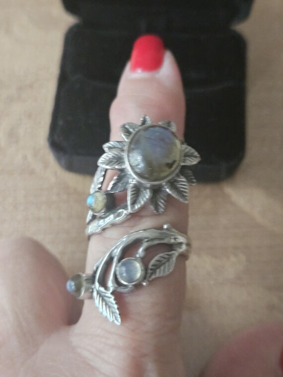 Sterling Silver Statement Ring - image 5