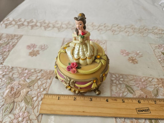 Vintage Disney Beauty Trinket Box - image 9