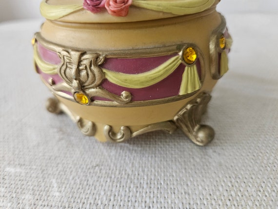 Vintage Disney Beauty Trinket Box - image 2