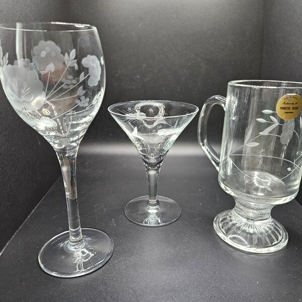 Princess House Glassware Etsy
