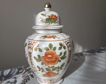 Vintage Andrea Sadek Porcelain Ginger Jar