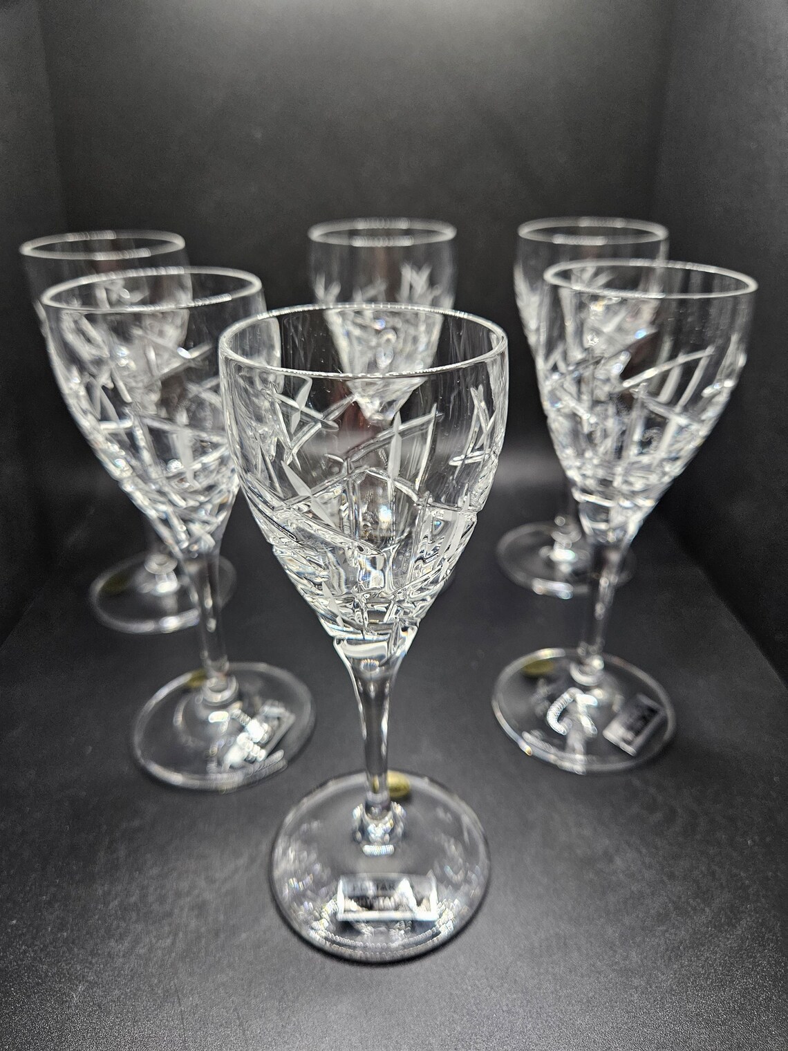 Vintage Crystal Cordial/sherry Glasses Etsy