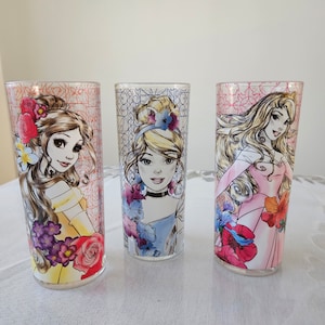 Disney Princess Barware 10 oz Tumblers