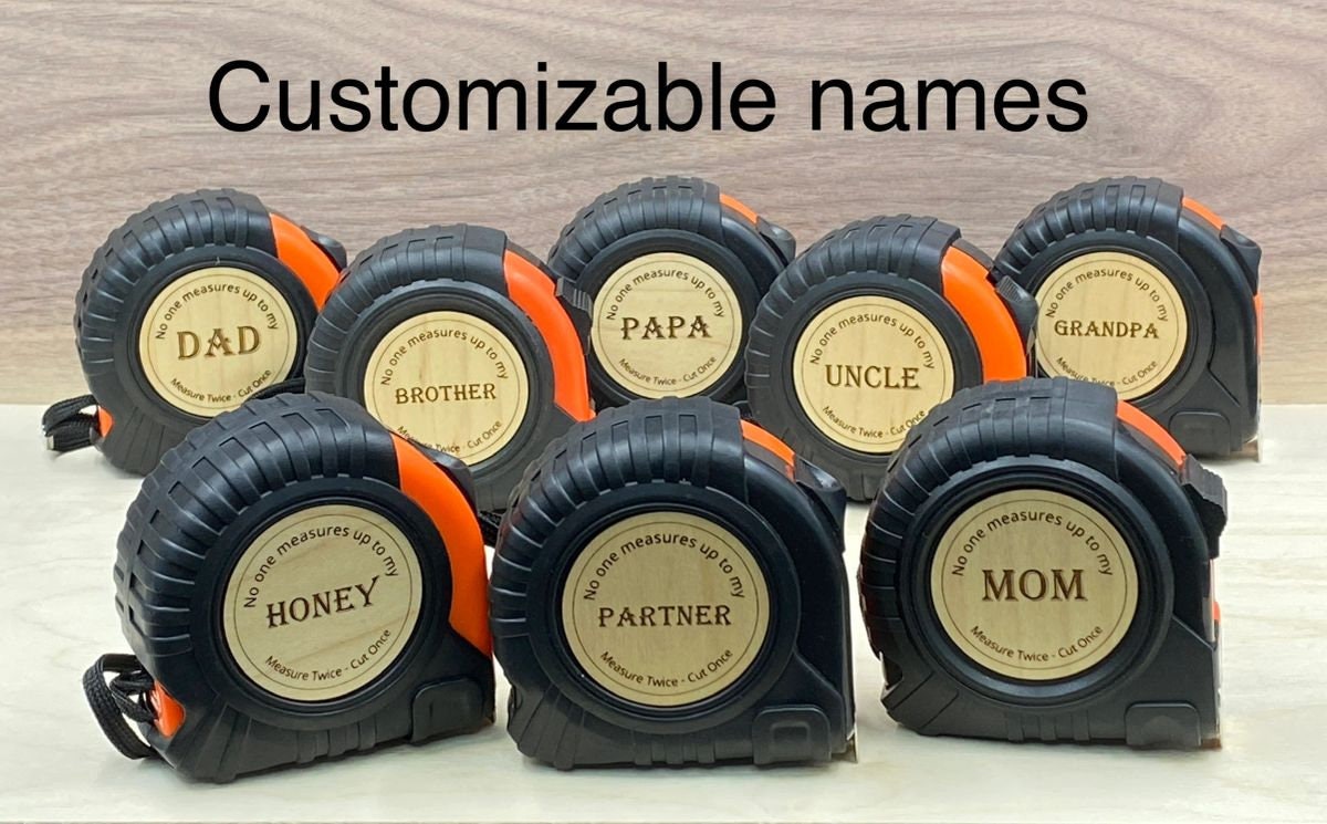 Custom Firefighter Character Tape Measure (Personalized)