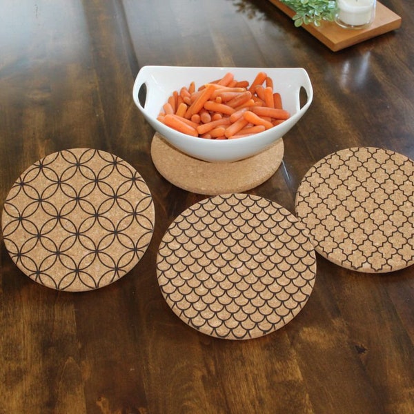 Cork Trivet Etsy