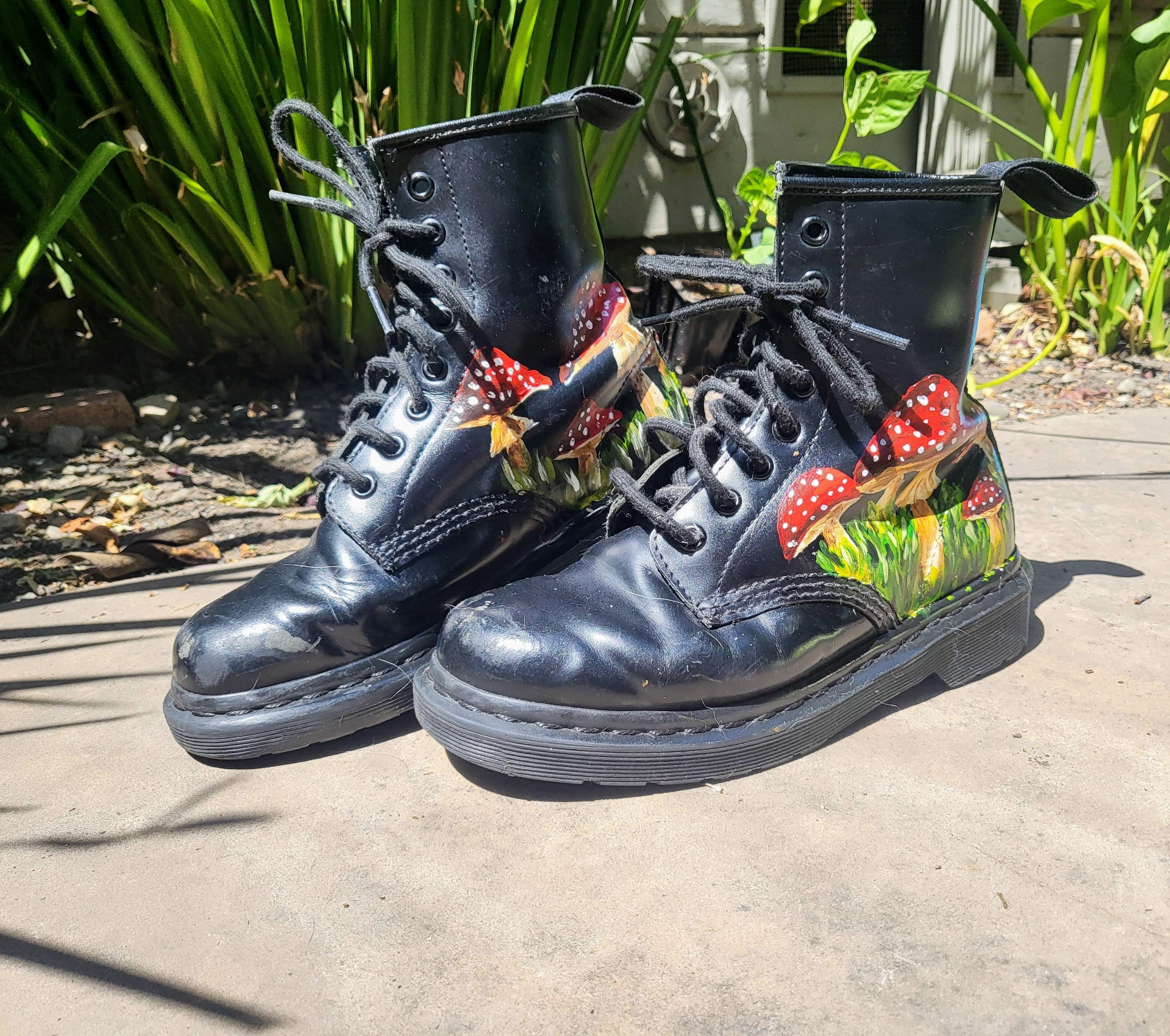Doc martens rainbow stitch hotsell