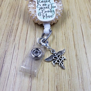 PA Badge Reel Charm | Zipper Charm | Planner Charm | Medical Badge Buddy Charm | Cute Badge Holder Charm | Stitch Marker | Lanyard Charm