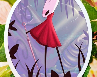 Hornet Silksong Greenpath Sticker Hollowknight